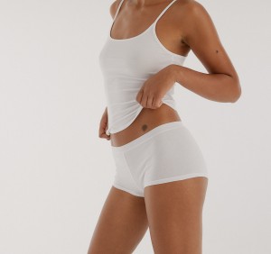 Organic Basics ORGANIC COTTON Core Shorty Wit | 24397-ZFEJ