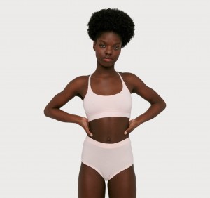 Organic Basics ORGANIC COTTON Core Super High-Rise Briefs 2-pack Roze Roze | 36514-LYSI