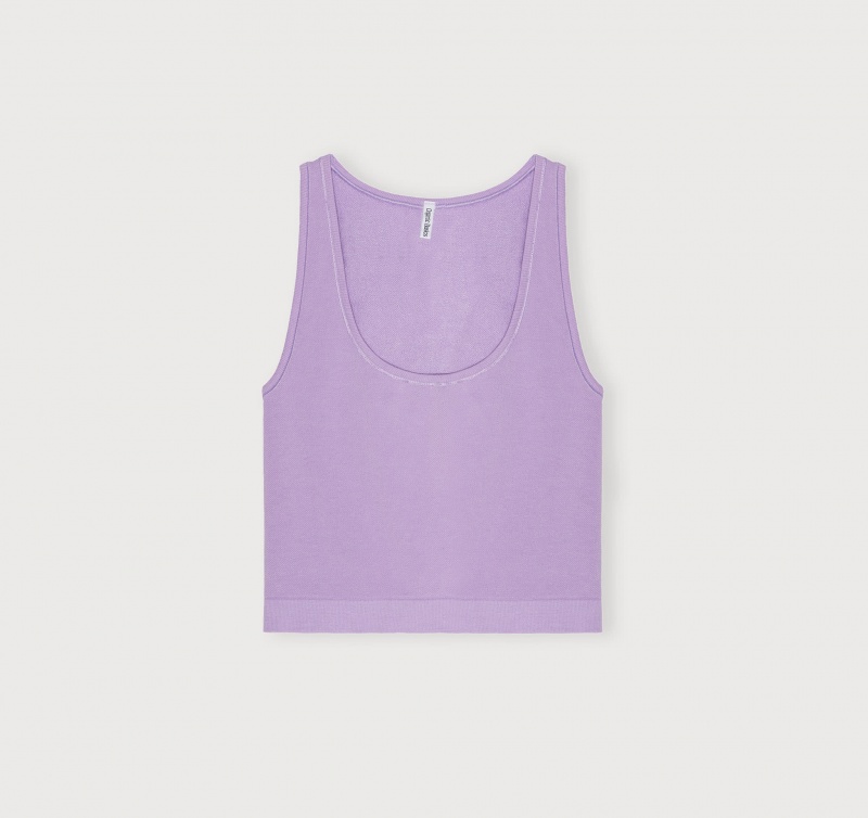 Organic Basics LENZING™ ECOVERO™ Luxe Touch Tank Top Lavendel | 30271-JMXY