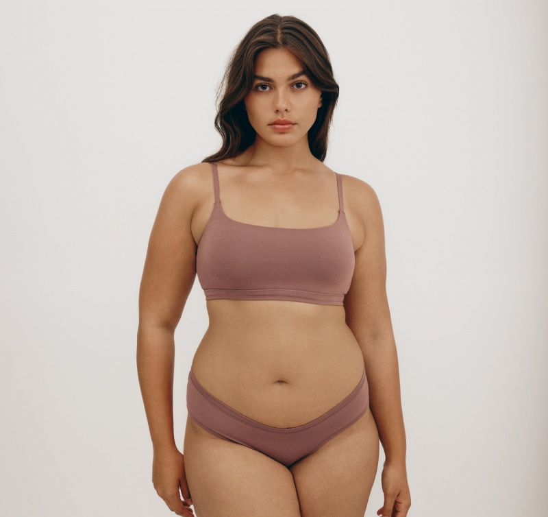 Organic Basics ORGANIC COTTON Flex Hipster Roze | 19675-TPWE