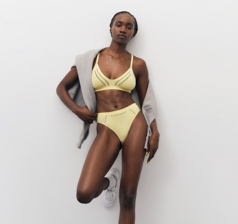 Organic Basics ORGANIC COTTON Seamless Hipster Lemonade | 37145-IBND