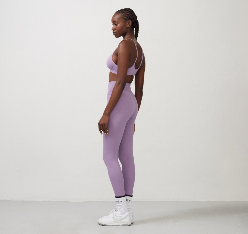 Organic Basics ORGANIC COTTON Seamless Leggings Lavendel | 06814-EJPS