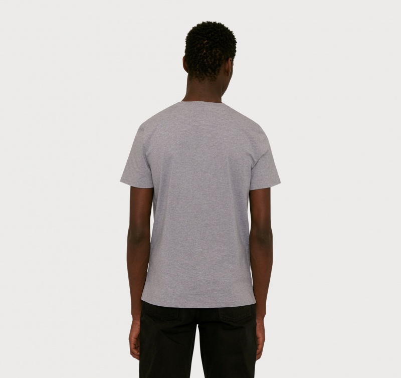 Organic Basics ORGANIC COTTON True Tee Grijs | 41023-OAJM
