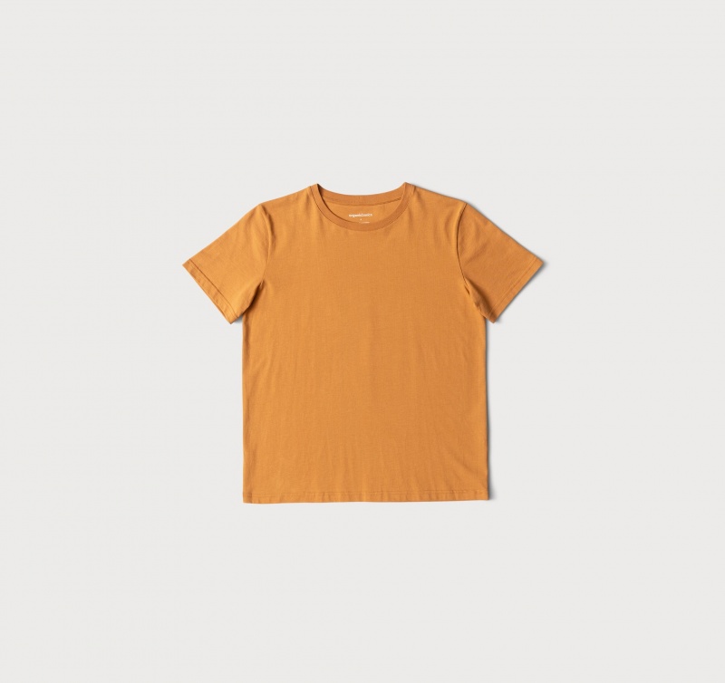 Organic Basics ORGANIC COTTON True Tee Ocher | 58069-ADXY