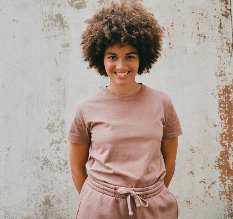 Organic Basics ORGANIC COTTON True Tee TerraToned Brick | 97841-HOFA