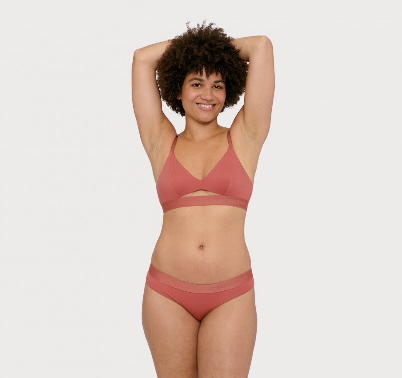 Organic Basics TENCEL™ LYOCELL Soft Touch Bralette Cedar | 75216-POLZ